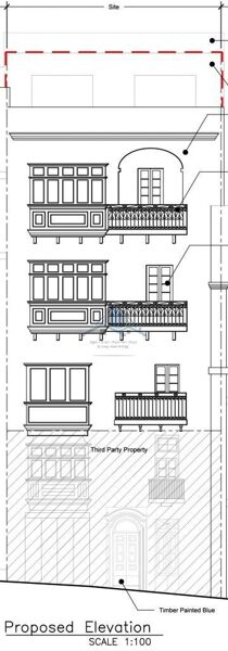 Block Of 3 Apartments And Penthouse For Sale In Floriana